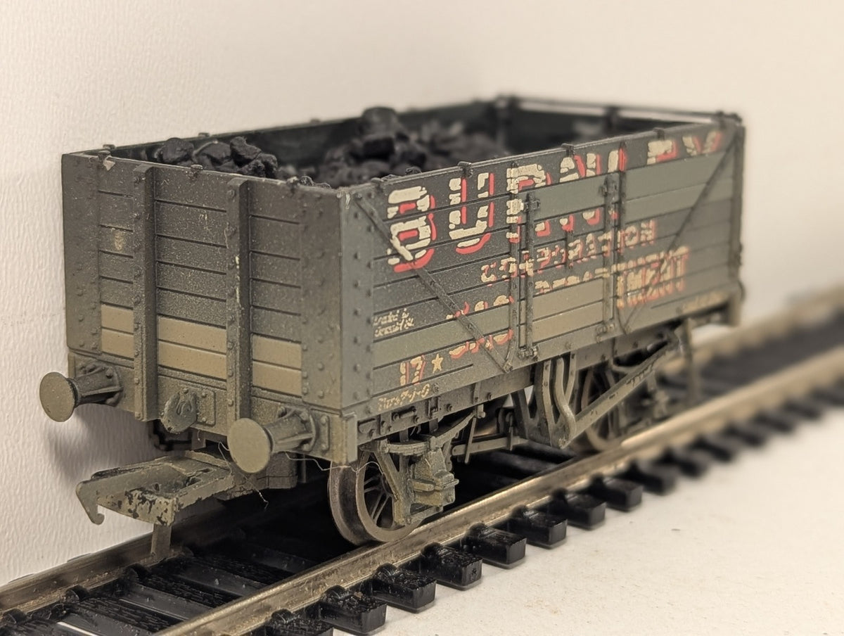 Bachmann OO Gauge 7 Plank Open Wagon Burnley Corporation Gas Department