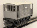 Hornby OO Gauge NE 20 Ton Brake Van 178595 NE Grey R124