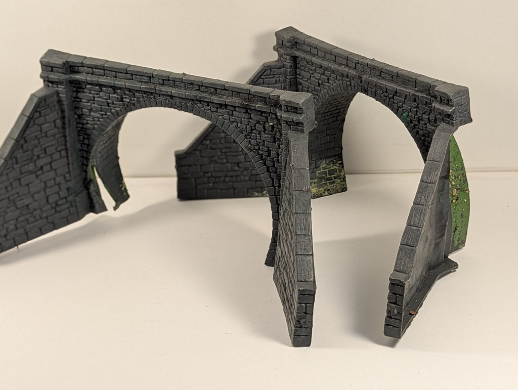 OO Gauge Flexible Stone Bridge Sides Scenic & Buildings