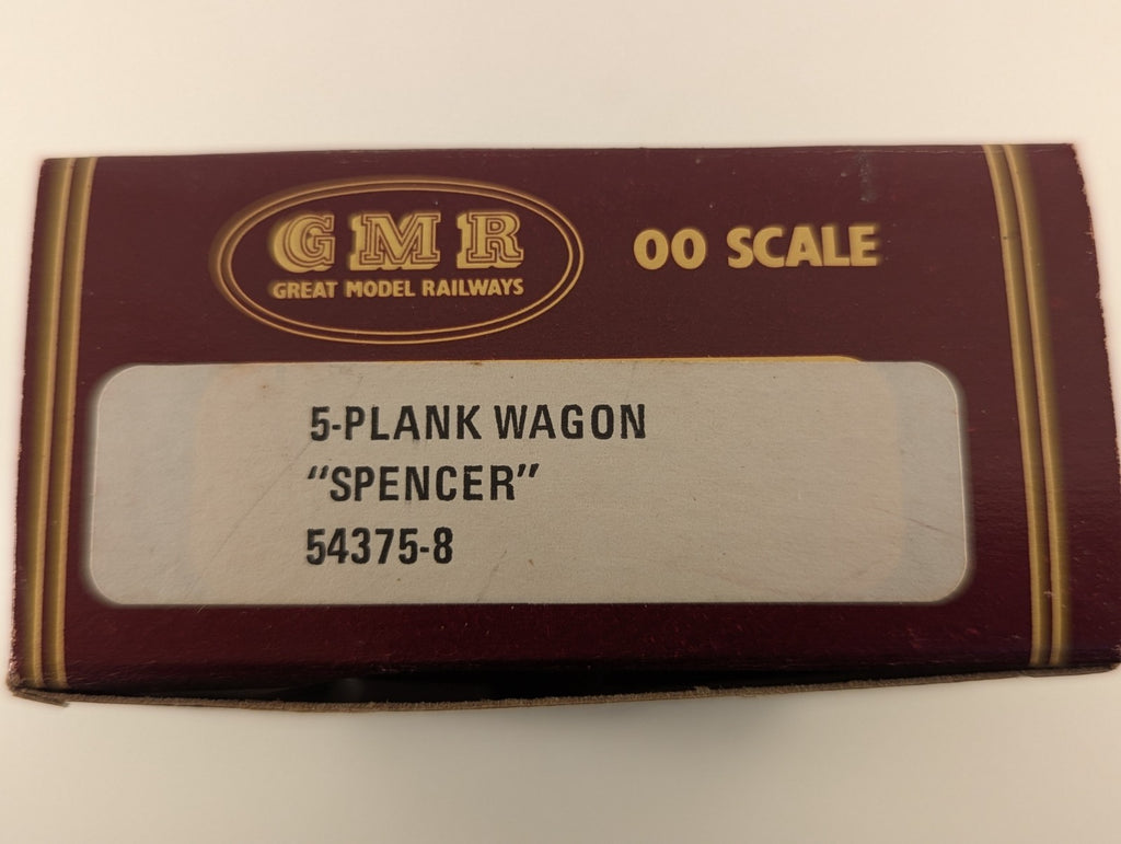 GMR Airfix OO Gauge 5-Plank Wagon "Spencer" Goods Wagon 24