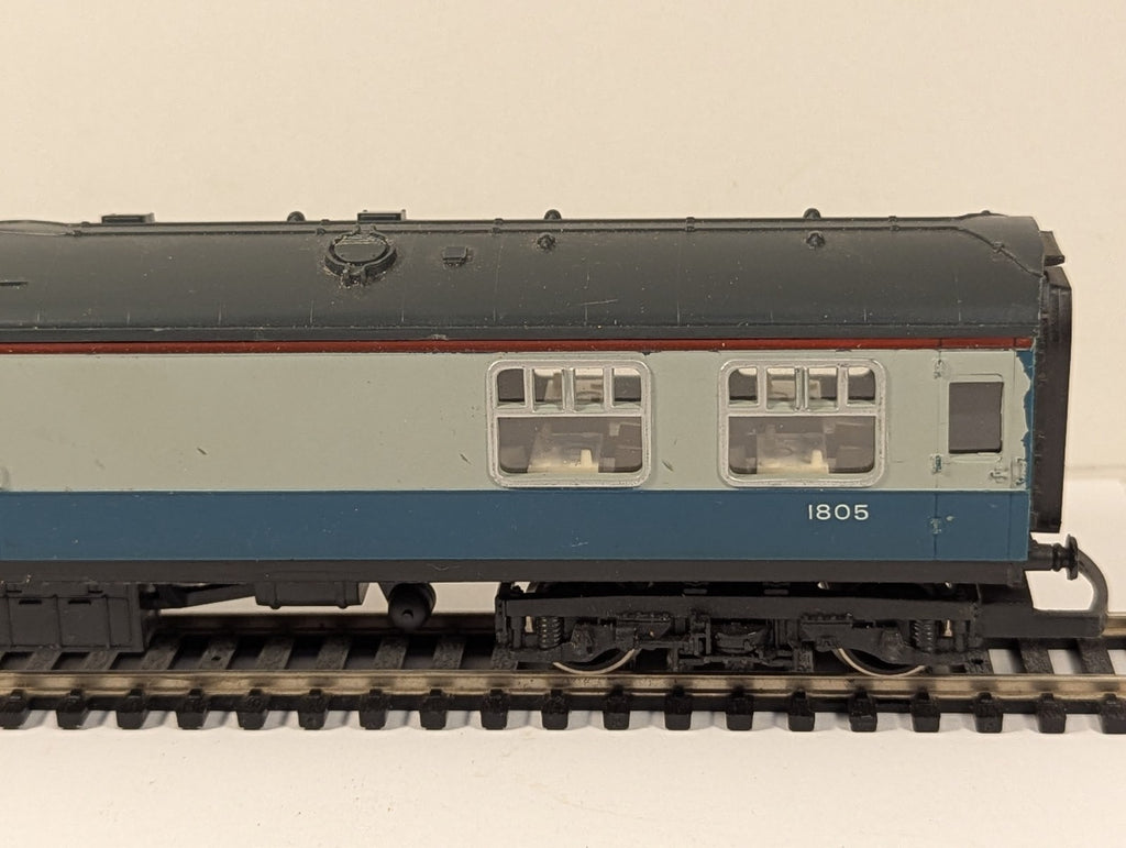 Hornby R923 OO Gauge Inter-City Buffet Car Blue & Grey