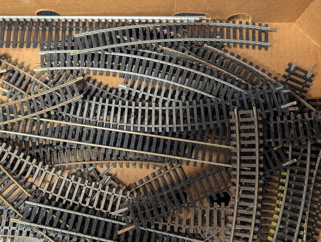 Hornby OO Gauge Job Lot of Model Railway Track - Needs Cleaning