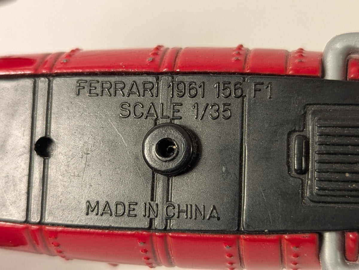 1/35 Scale Ferrari 1961 156 F1 Die-cast Car 38 Red