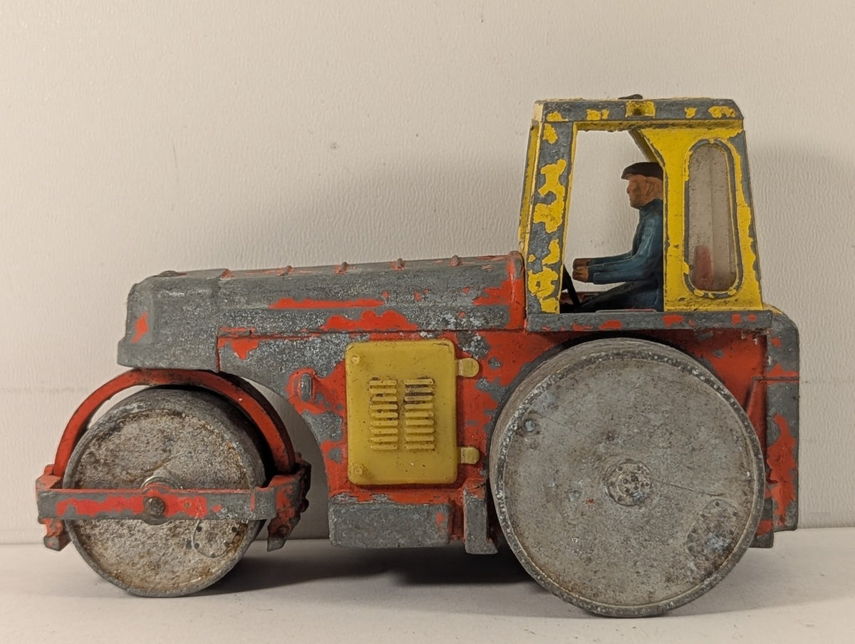 Dinky Toys Aveling-Barford Diesel Roller Die-cast Model Red, grey and yellow 279