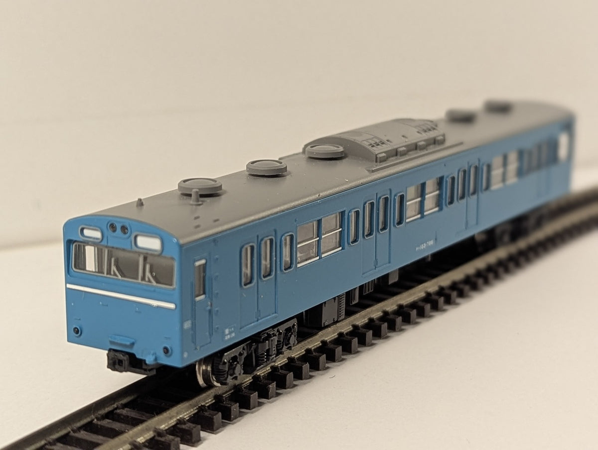 Kato N Gauge Class 103 Sky Blue Driving Trailer Kuha 103-786 JNR Sky Blue