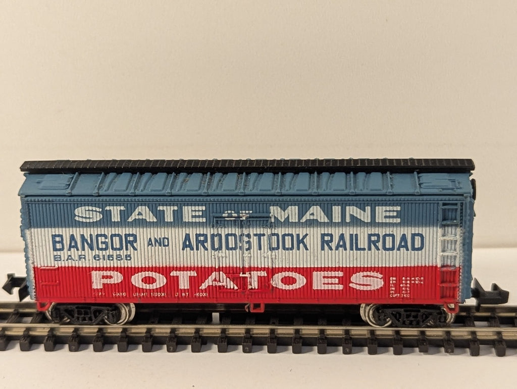 Bachmann Bangor & Aroostook State of Maine Potatoes Box Car N Gauge