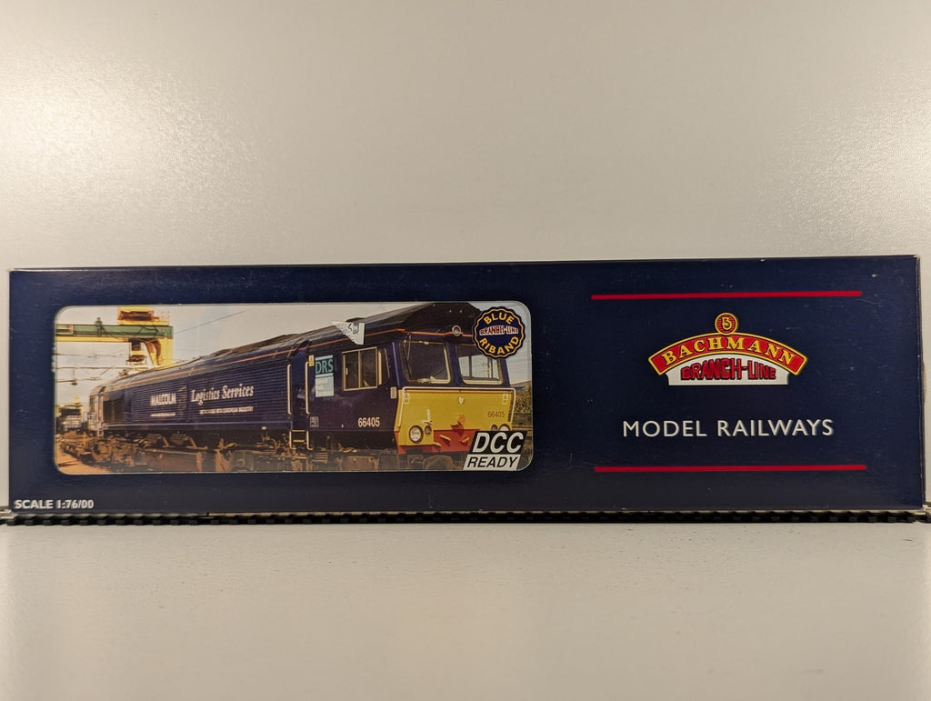 Bachmann OO Gauge Class 66 Diesel 66405 Malcolm Logistics Services Locomotive