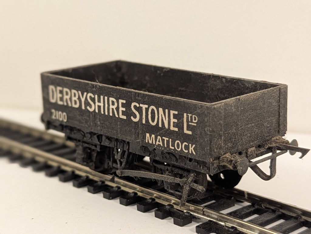 Peco OO Gauge Derbyshire Stone Ltd Matlock Open Wagon 2100