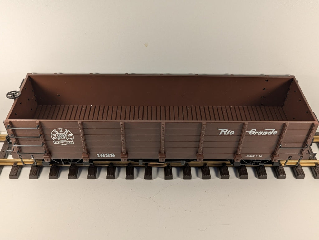 Bachmann 93718BAC G Gauge D&RGW Gondola Car