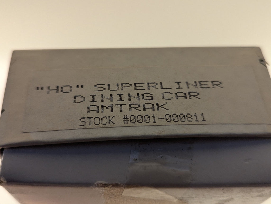 Con-Cor HO Scale Superliner Dining Car Passenger Car Amtrak Phase III