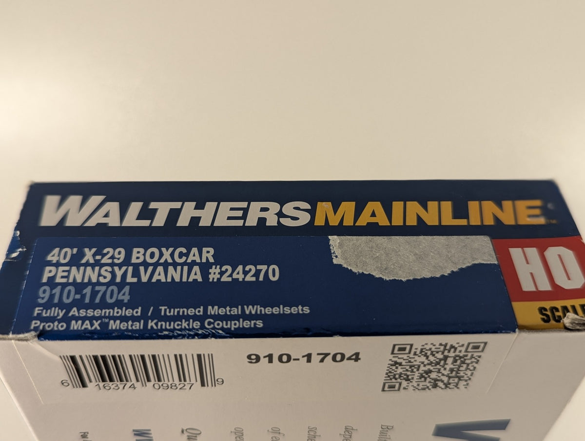 WalthersMainline HO Scale 40' X-29 Boxcar Pennsylvania 24270