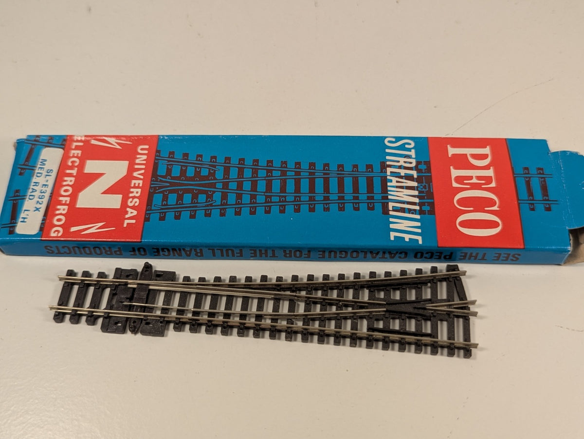 Peco Streamline N Gauge SL-E392X Electrofrog Turnout
