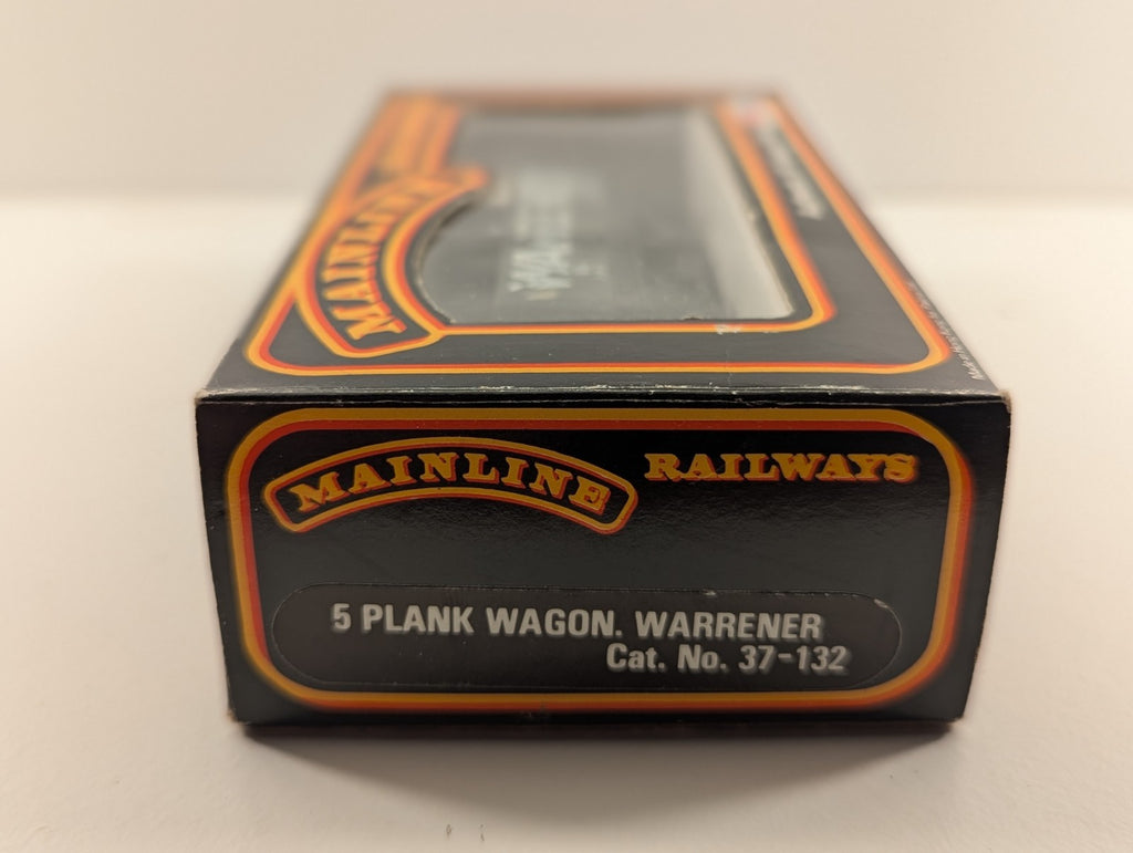 Mainline OO Gauge 37132 5 Plank Wagon Warrener Lincoln Green