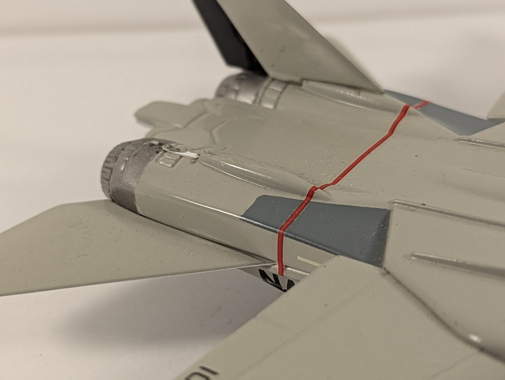 CDC Armour 1:100 Grumman F-14A Tomcat Model Aircraft 161417