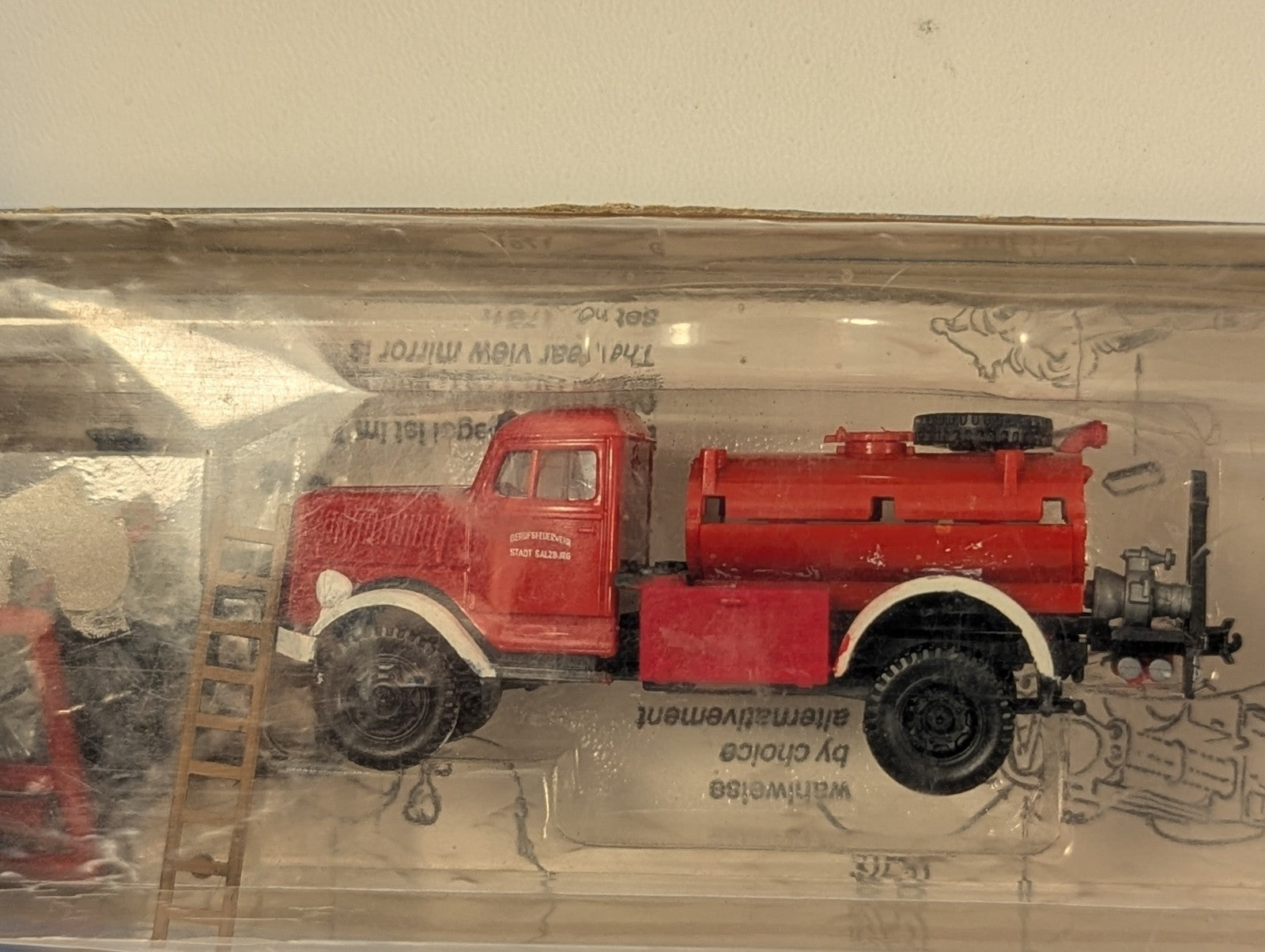 Roco HO 1317 Opel Blitz TLF 15 Salzburg Fire Engine
