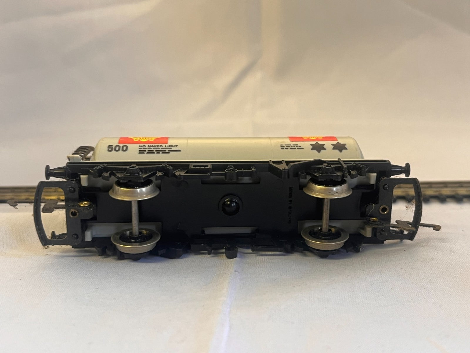 Hornby R020 OO Gauge Shell Grey TTA Tank Wagon Boxed