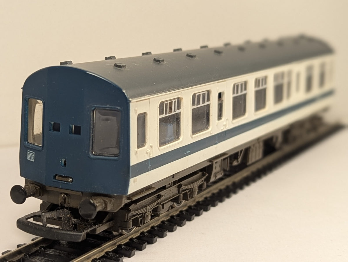 Hornby OO Gauge Class 110 DMU TCL Centre Coach E59707 BR Blue/Grey