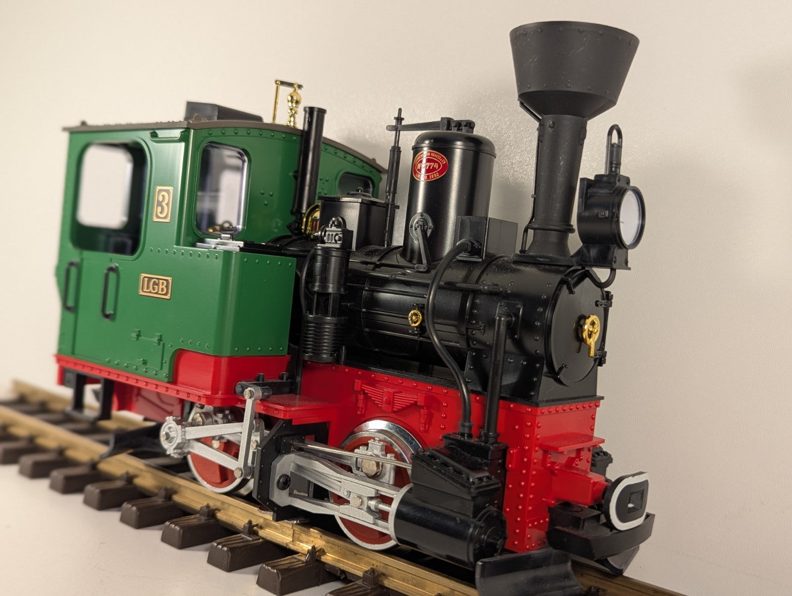 LGB 20212 Stainz 0-4-0 Steam Locomotive Green & Red G Scale
