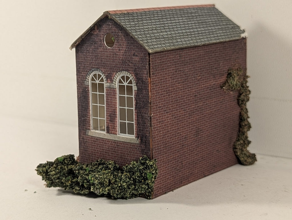 Metcalfe N Gauge Industrial Boiler House Building Red Brick PO282