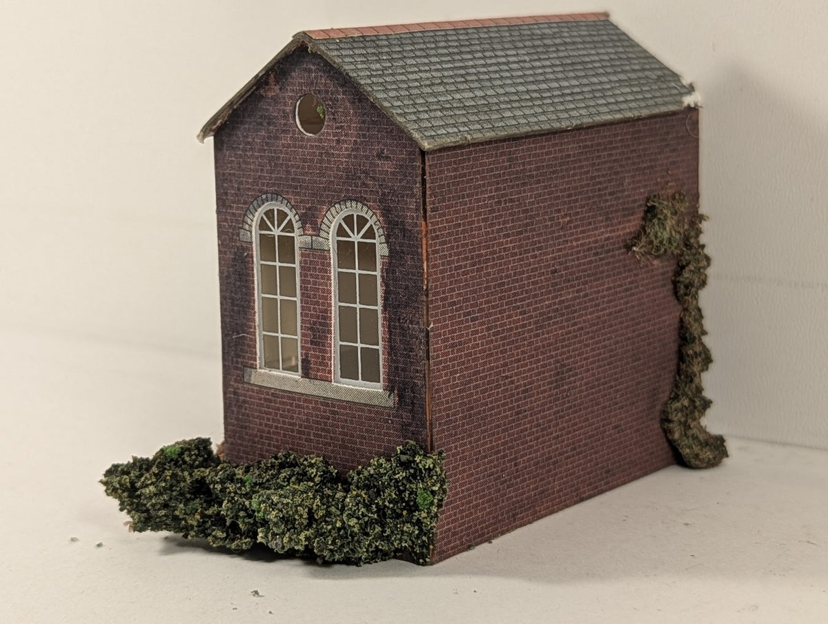 Metcalfe N Gauge Industrial Boiler House Building Red Brick PO282