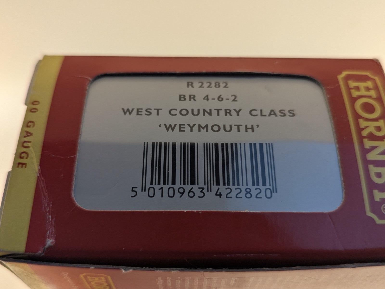Hornby R2282 West Country Class Bulleid Pacific Weymouth - Boxed