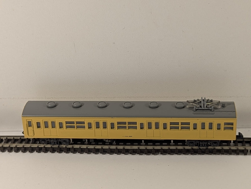 Kato N Gauge JNR 103 Series EMU Coach Kumoha 103-566 Yellow