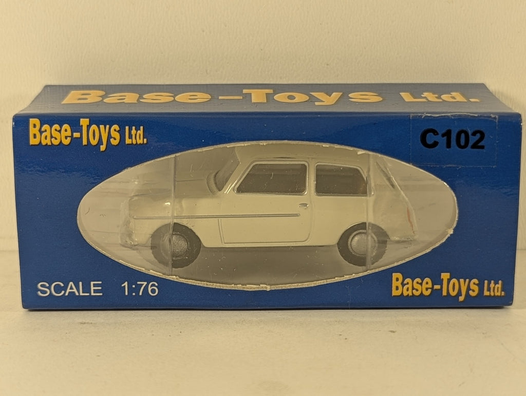 Base-Toys Ltd. 1:76 Morris Mini-Minor Die-cast Vehicle MBV 953 Cream C102