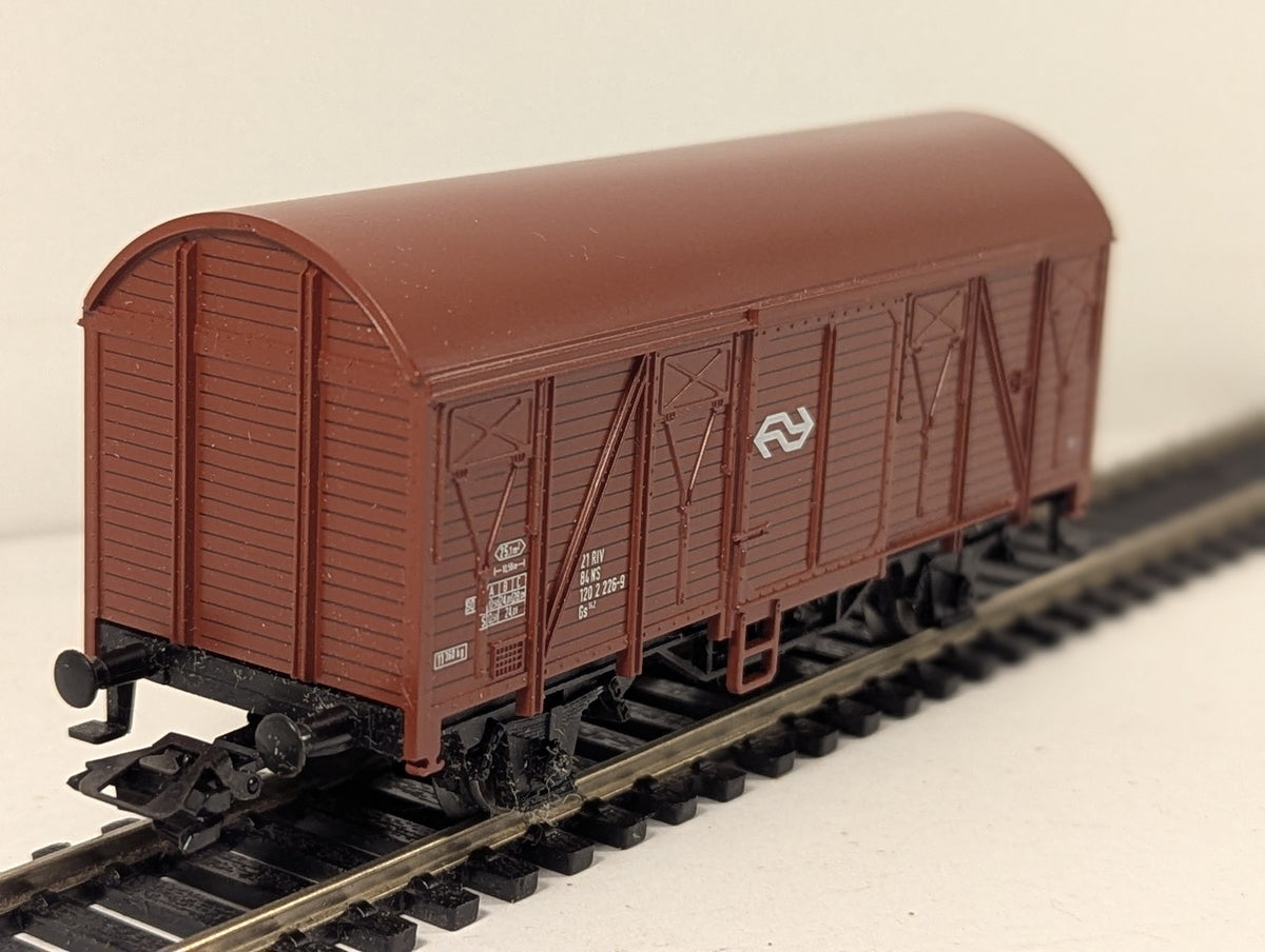 Märklin HO Scale Type Gs Covered Wagon Goods Wagon 120 2 226-9 NS Brown 4406