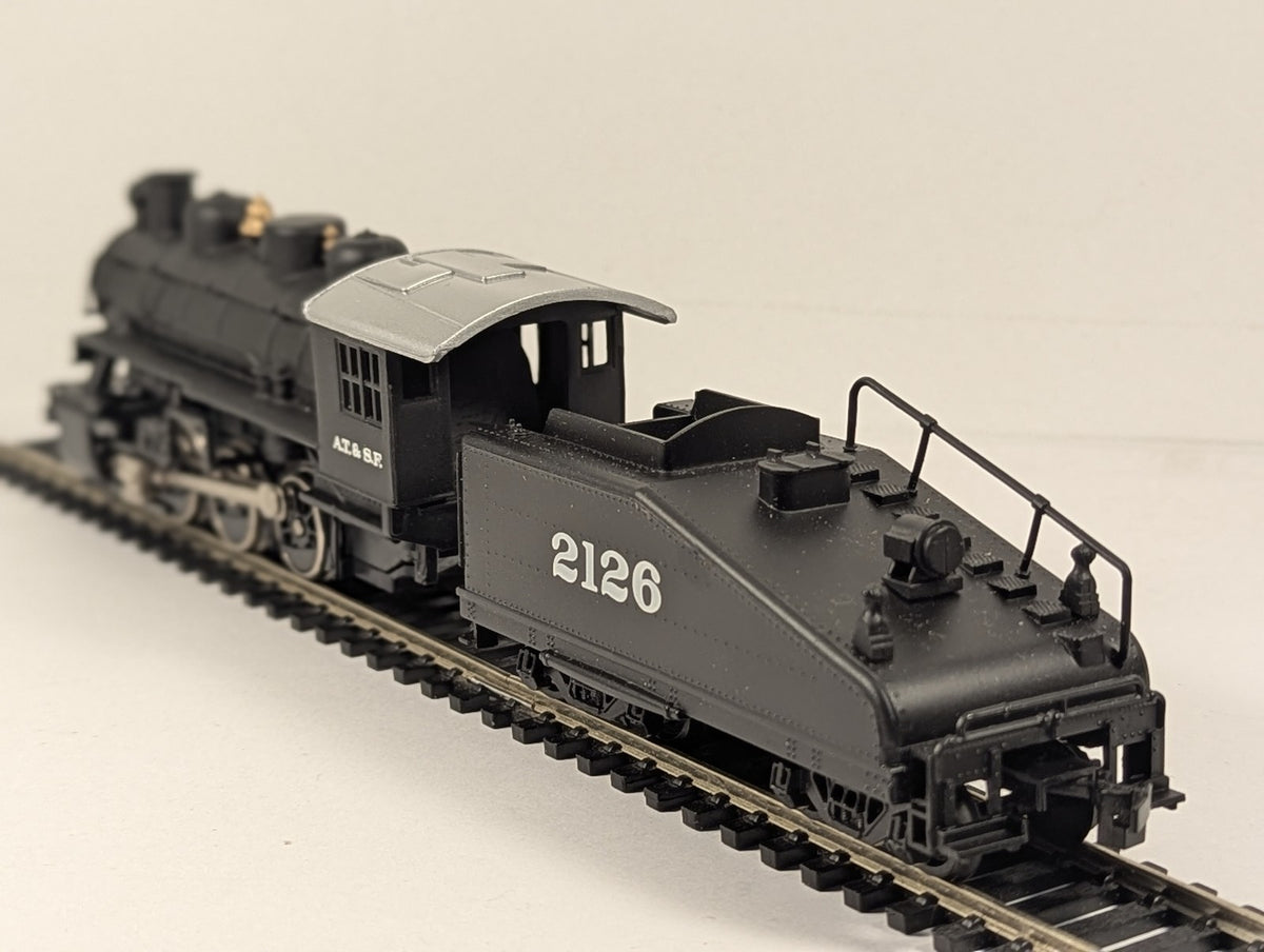 Bachmann HO Gauge USRA 0-6-0 & Slope Tender (Santa Fe) Locomotive 2126