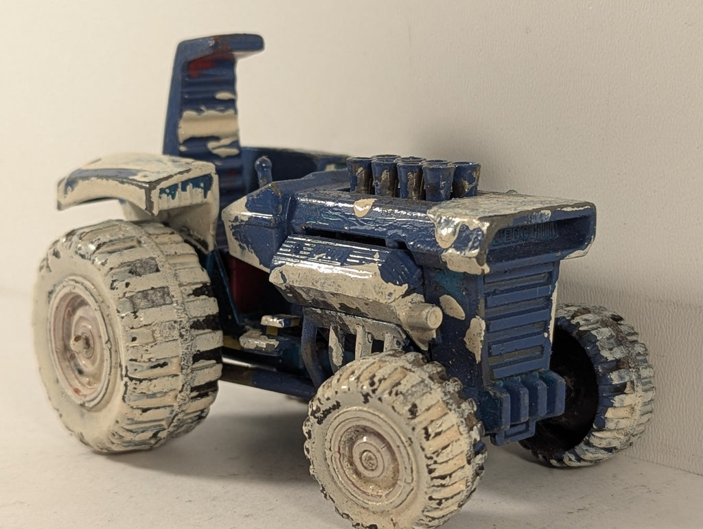 Matchbox Mod Tractor Die-cast Model Tractor Metallic Blue K-3