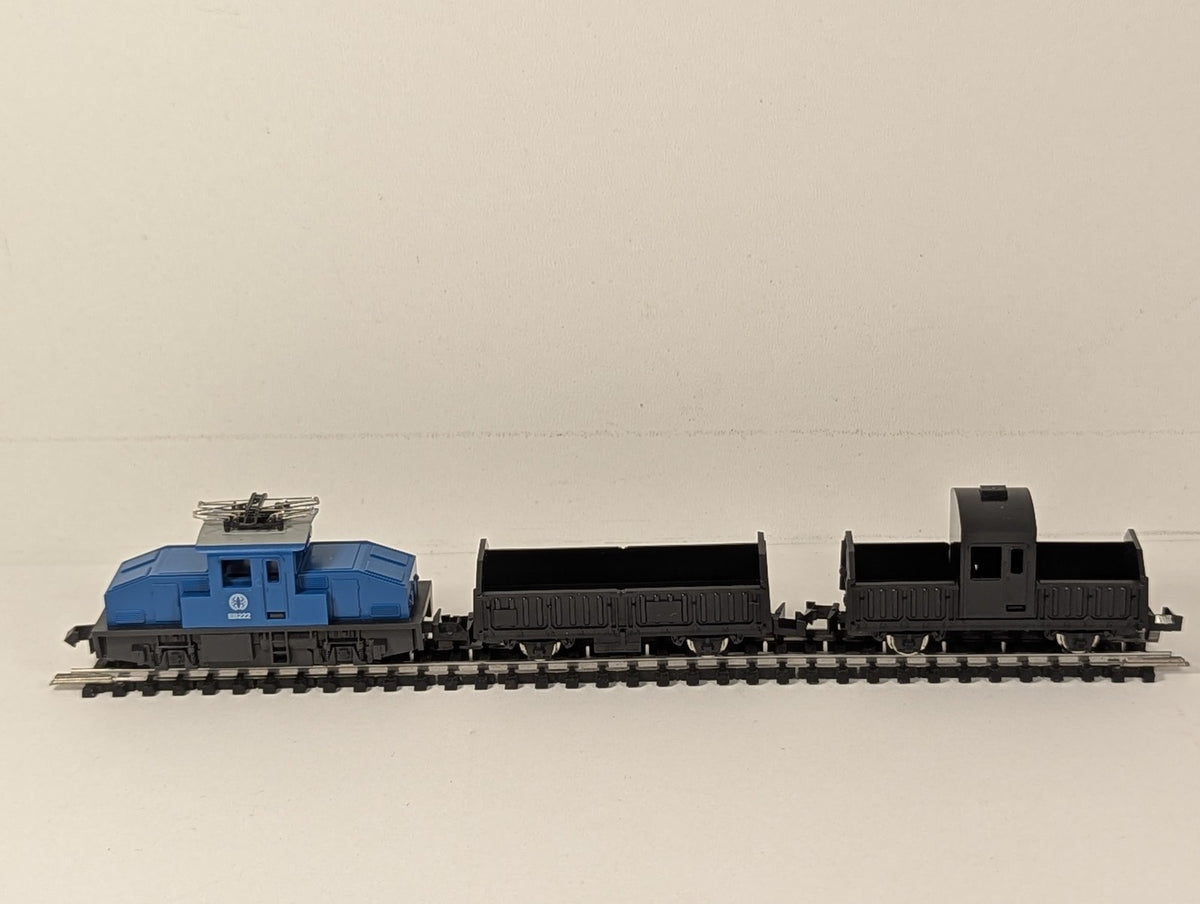 Kato N Gauge Pocket Line Series Electrical Freight Car Set (Blue) Train Set