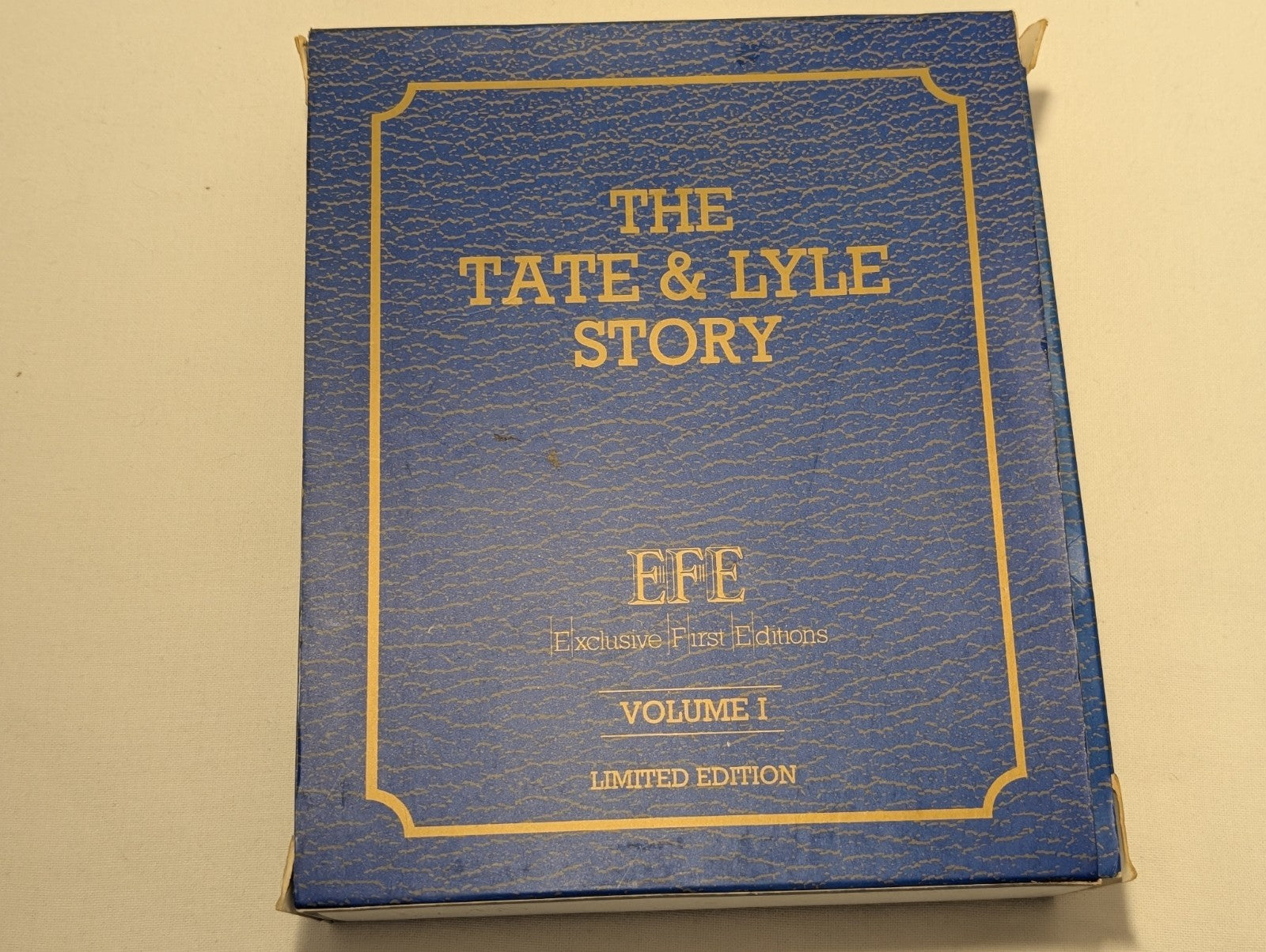 EFE “The Tate & Lyle Story” Volume I – Limited Edition Box Set