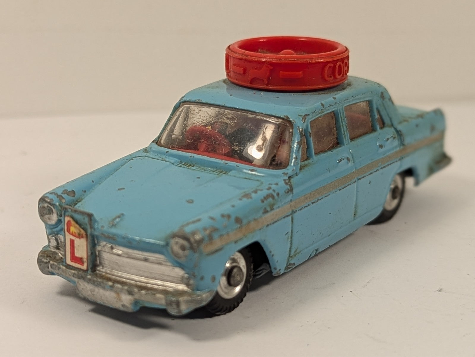 Corgi Toys 236 Austin A60 Motor School Car 1:43 Scale - Chipped Paint