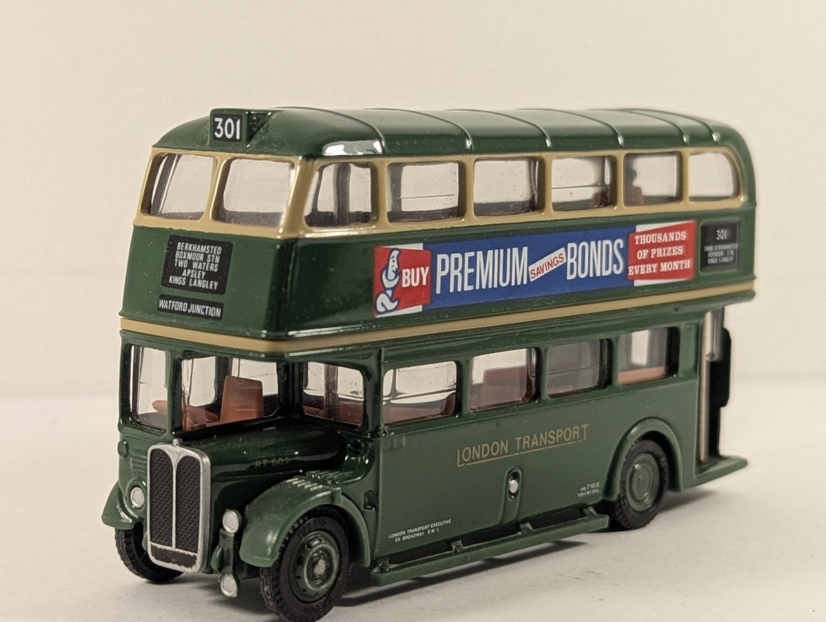 Exclusive First Editions 1:76 London R.T. With Roof Box Bus RT 602