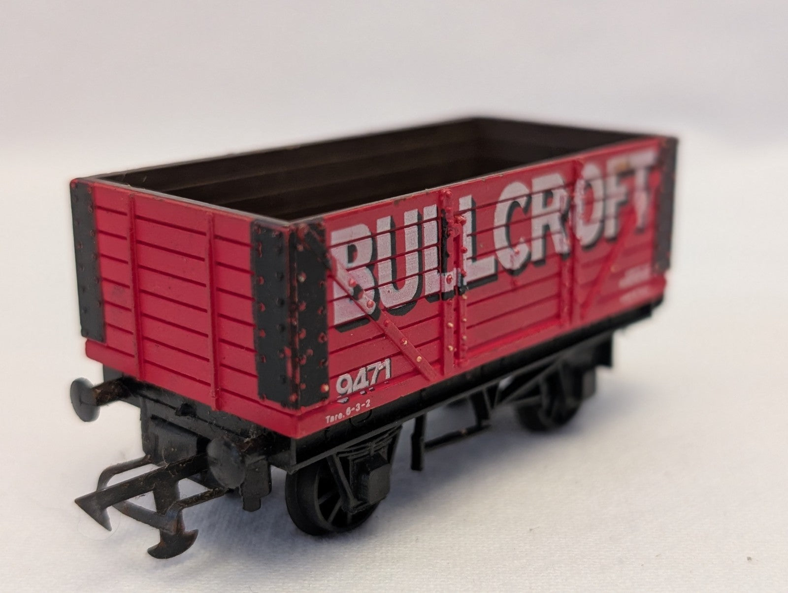 Graham Farish OO Gauge 7 Plank Open Wagon Goods Wagon 9471 Bullcroft