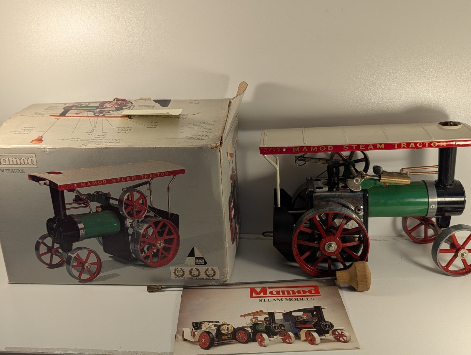 Mamod TE1A Live Steam Engine – Converted for Fireblocks – Boxed