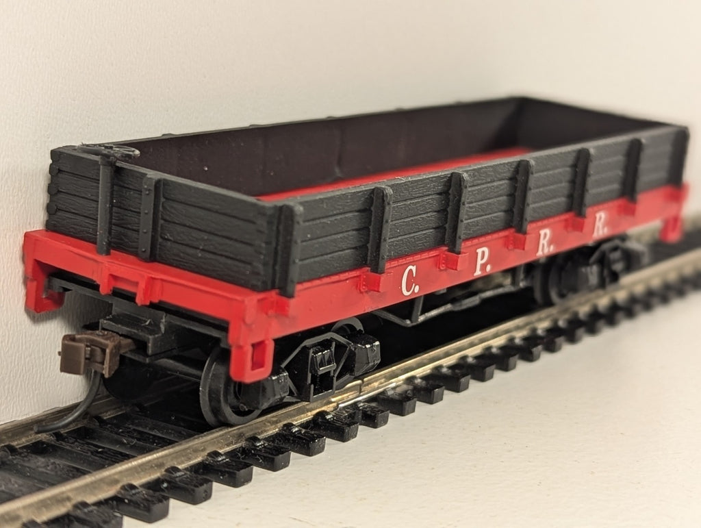 Bachmann HO Scale Old-Time Gondola Car "C.P.R.R." - Boxed