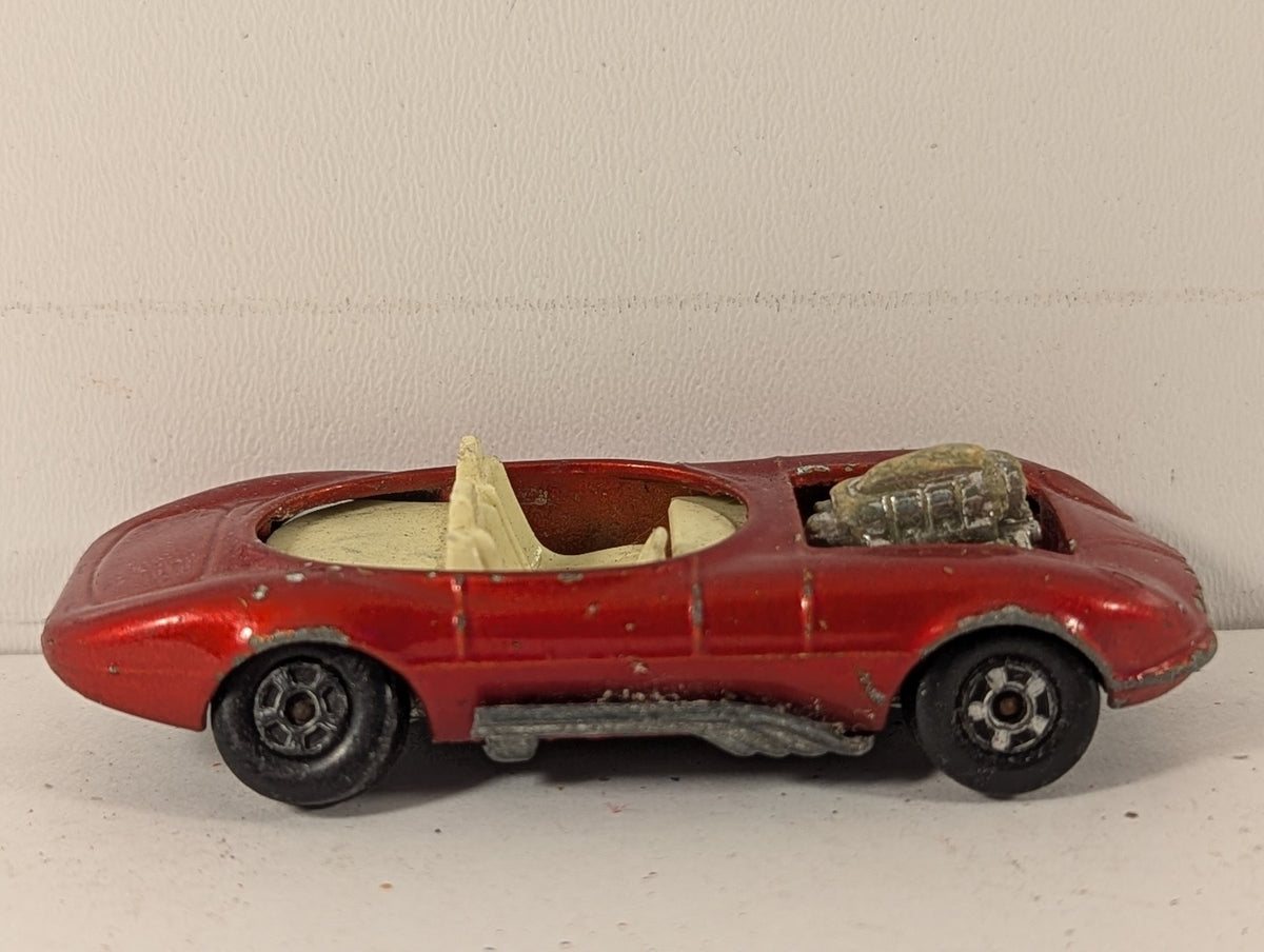Matchbox Hot Rod Draguar Die-cast Car Red 36