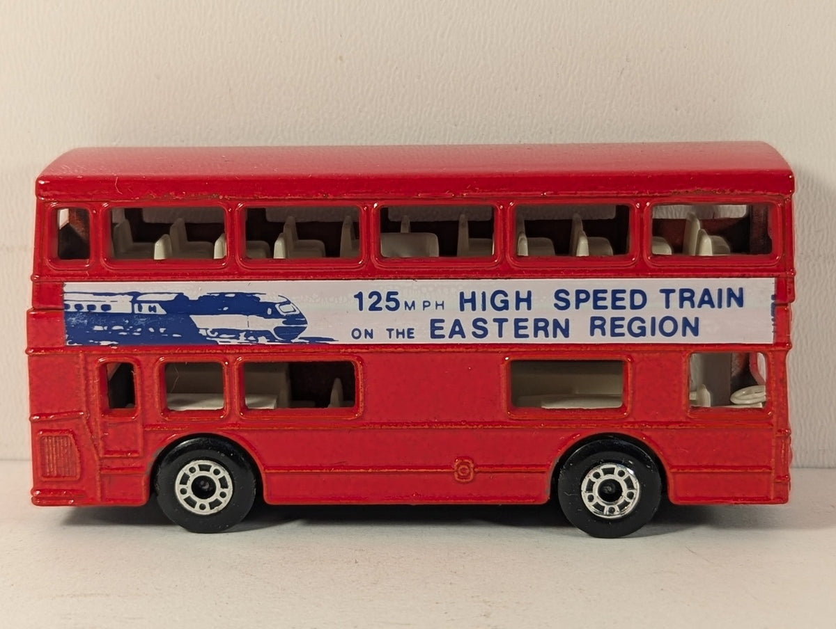 Matchbox The Londoner Die-cast Model Bus Red (Railex 125 Doncaster Plant Works)