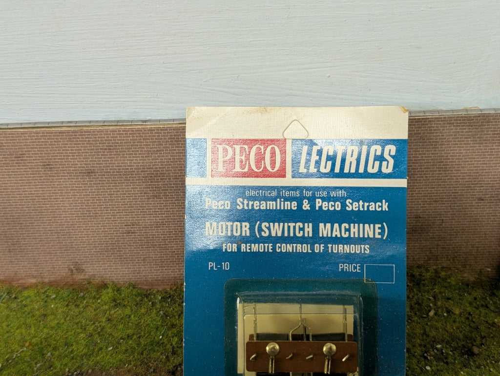 Peco PL-10 Motor (Switch Machine) For Remote Control Of Turnouts OO Gauge