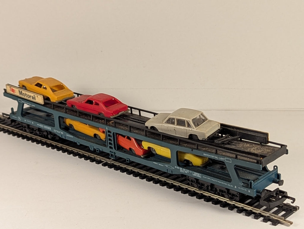 Lima OO Gauge Motorail Double Deck Car Transporter Car Transporter Wagon