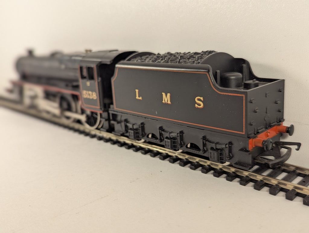 Hornby OO Gauge Class 5MT 'Black Five' Steam Locomotive 5138 LMS Lined Black