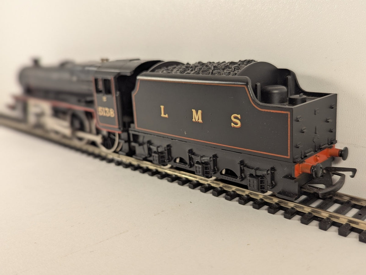 Hornby OO Gauge Class 5MT 'Black Five' Steam Locomotive 5138 LMS Lined Black