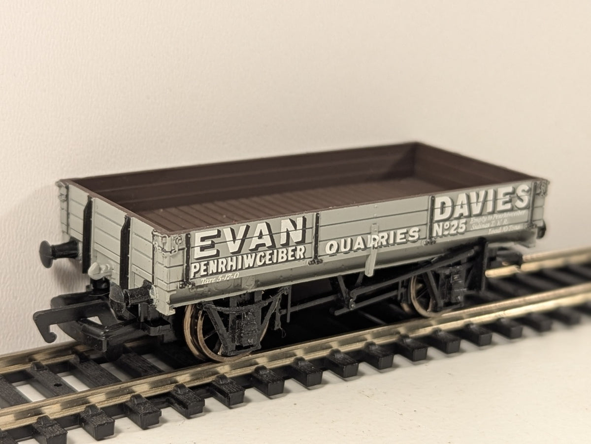 Bachmann 3-Plank Open Wagon Evan Davies Penrhiwceiber Quarries (OO Gauge)