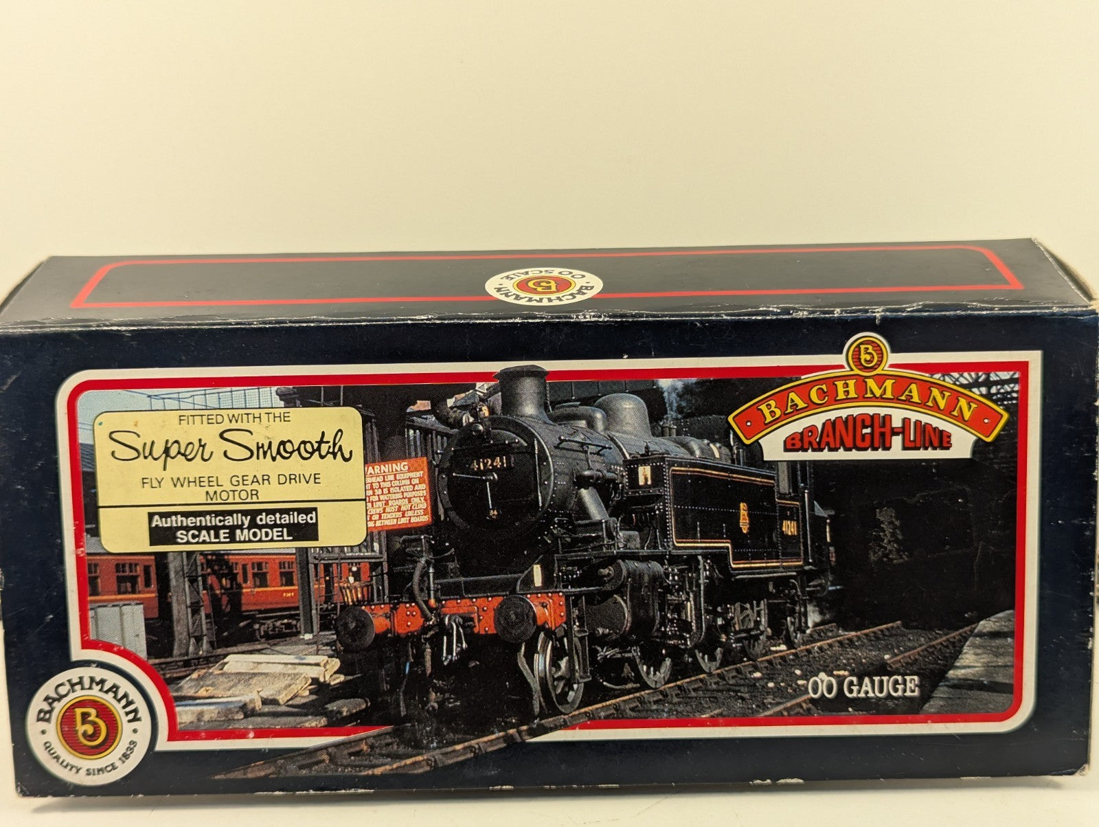 Bachmann 31-450 OO Gauge Class 2MT Ivatt 2-6-2T 41221 BR Black Boxed