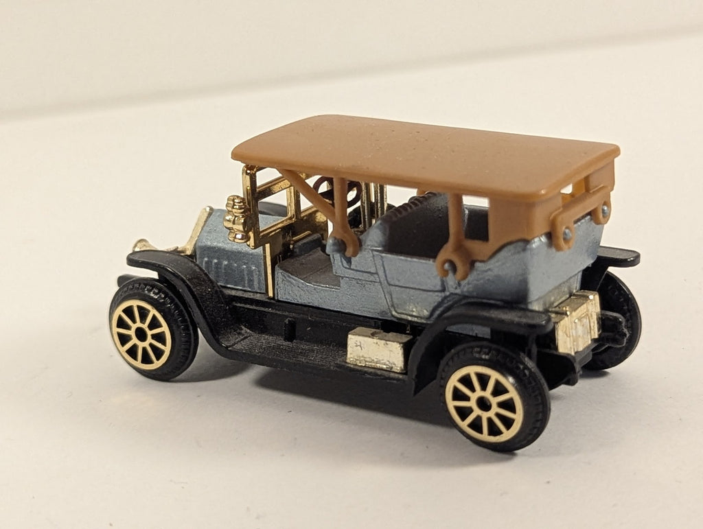 Summer 1907 Rolls-Royce Silver Ghost Diecast Vehicle Silver, Black and Brown 303