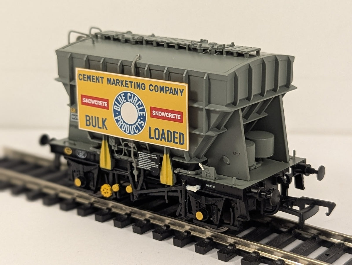 Bachmann OO Gauge Presflo 22t Cement Wagon Cement Marketing Company Goods Wagon