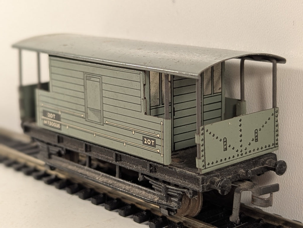 Hornby Dublo BR 20 Ton Brake Van Tinplate OO Gauge