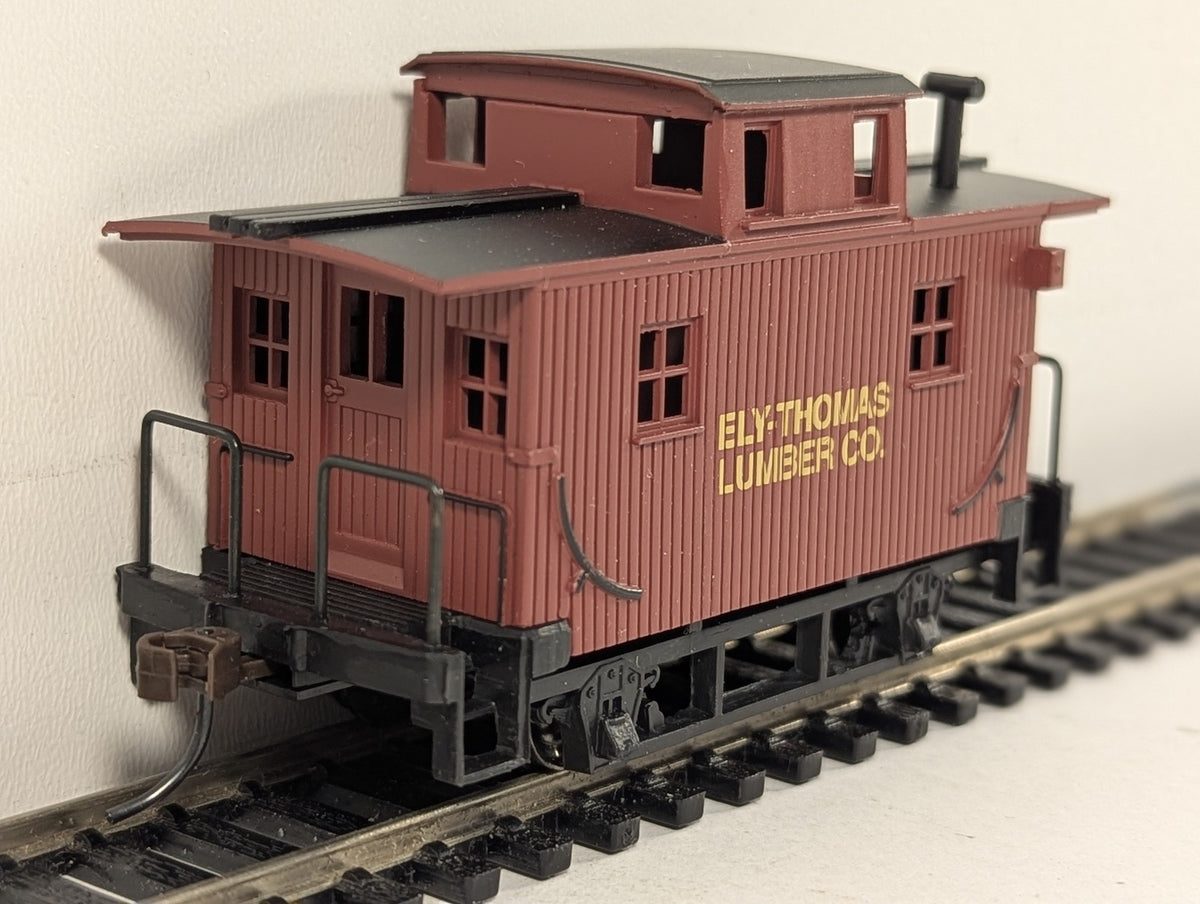 Bachmann HO Gauge Bobber Caboose Ely-Thomas Lumber Co. 18440