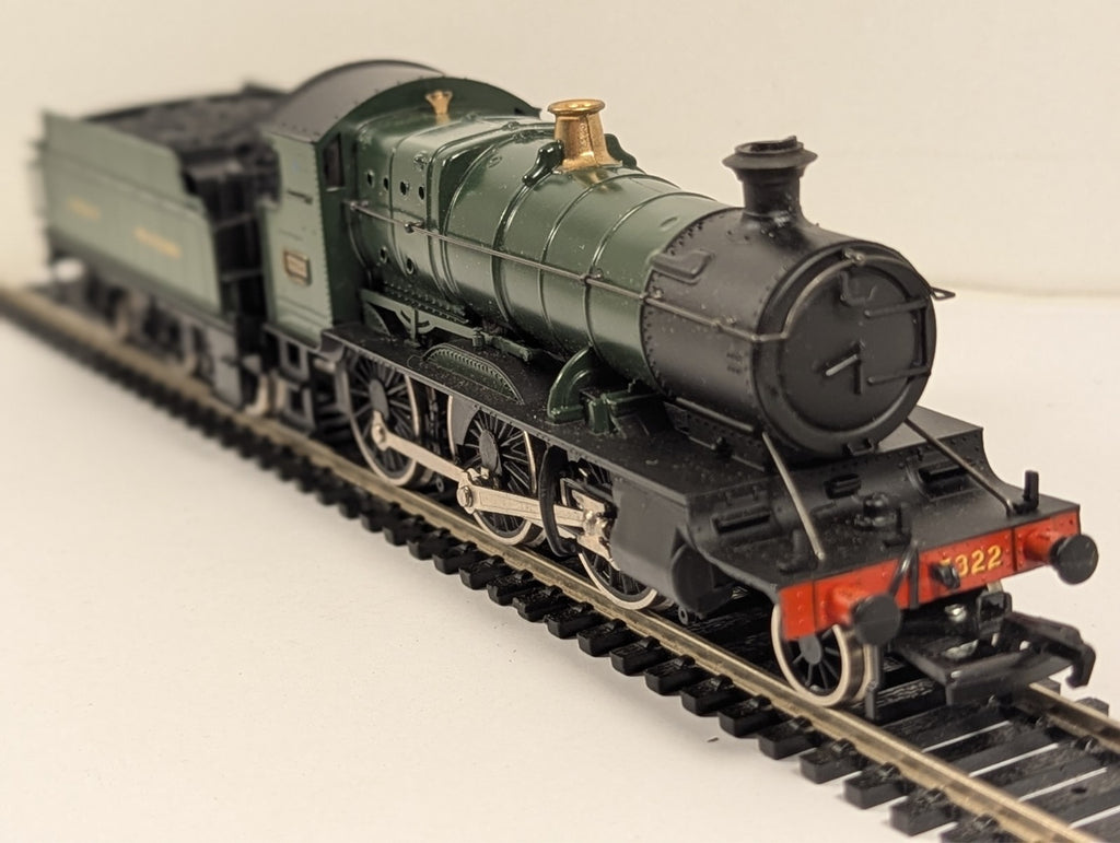 Mainline Class 43XX Mogul GWR Unlined Green Steam Locomotive - Boxed (Incorrect)